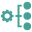 Icon representing system fields and categories